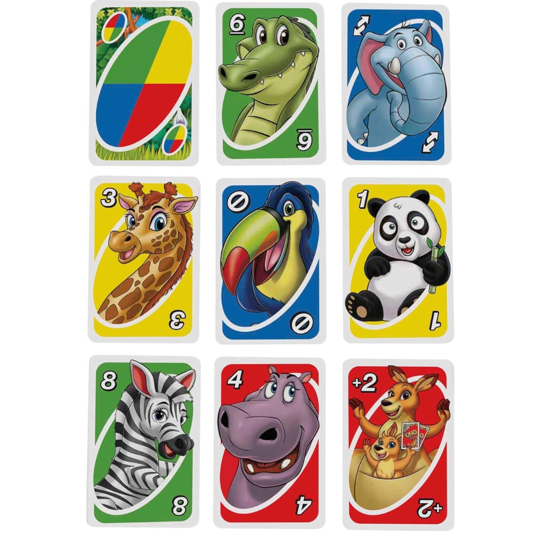 Mattel Games UNO Junior, 45 Cards