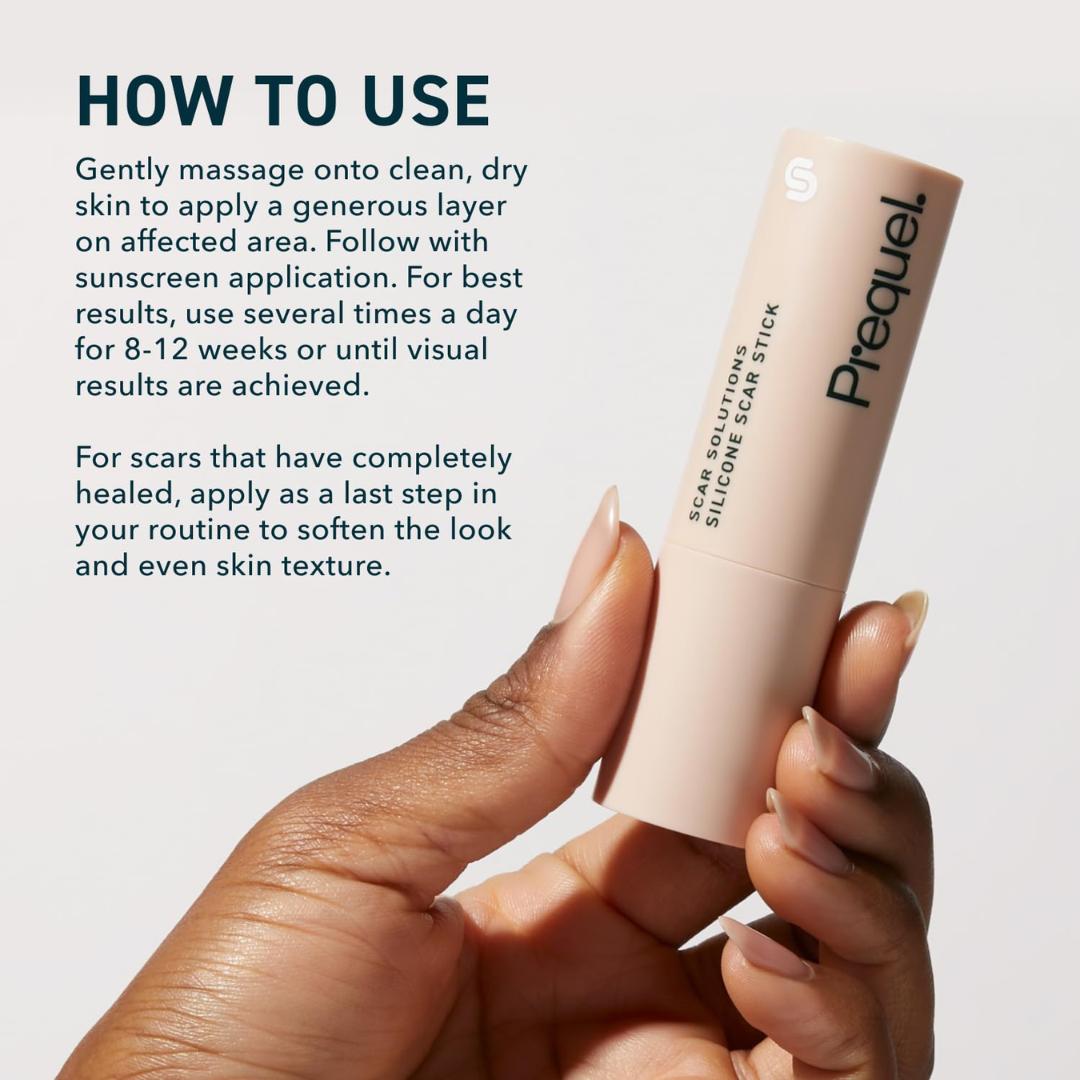 Prequel Silicone Scar Stick Solution, 0.20 oz / 5.7 g