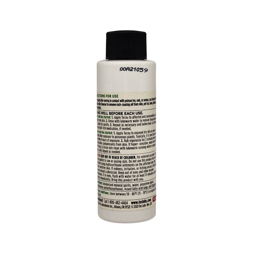 Tecnu Original Outdoor Skin Cleanser for Itch Relief and Discomfort, 59.2 ml / 2 fl. oz.