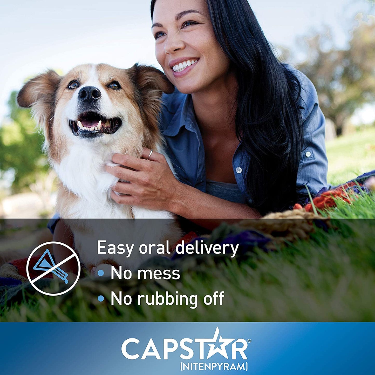 Capstar Fast-Acting Oral Flea Treatment for Dogs over 25 lbs. 57.0 mg, 6 Tablets