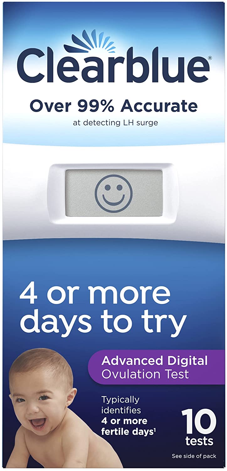 Clearblue Advanced Digital Ovulation Test 10 Tests