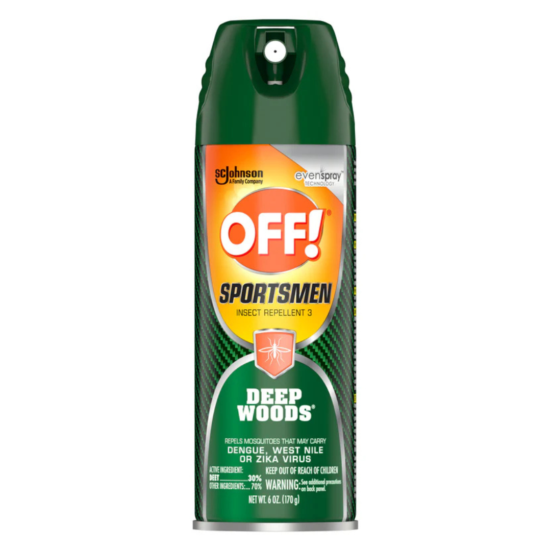 OFF! Sportsmen Insect Repellent 3 Deep Woods, 6 oz / 170 g