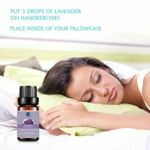 Lagunamoon Pure Essential Oils Top 6 Gift Set Lavender, Orange, Eucalyptus, Lemongrass, Peppermint, Tea Tree (10 mL each) PACKAGING MAY VARY