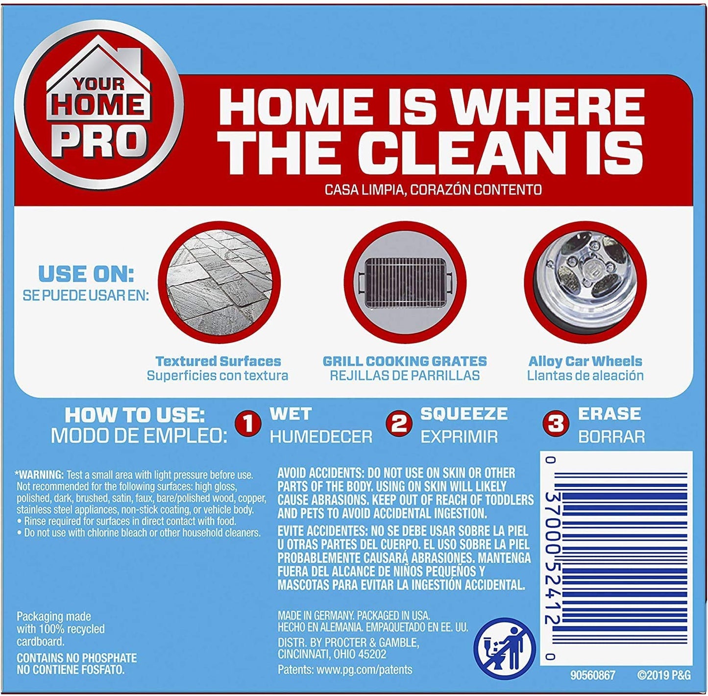 Mr. Clean Magic Eraser Extra Durable Scrubber, 10 Pads