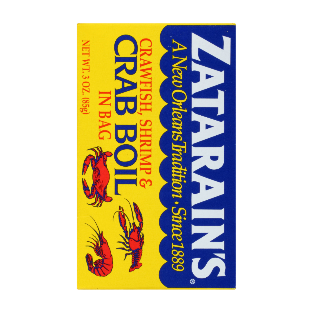 Zatarian's Crawfish, Shrimp & Crab Boil-In-Bag 85g (6 Pack)