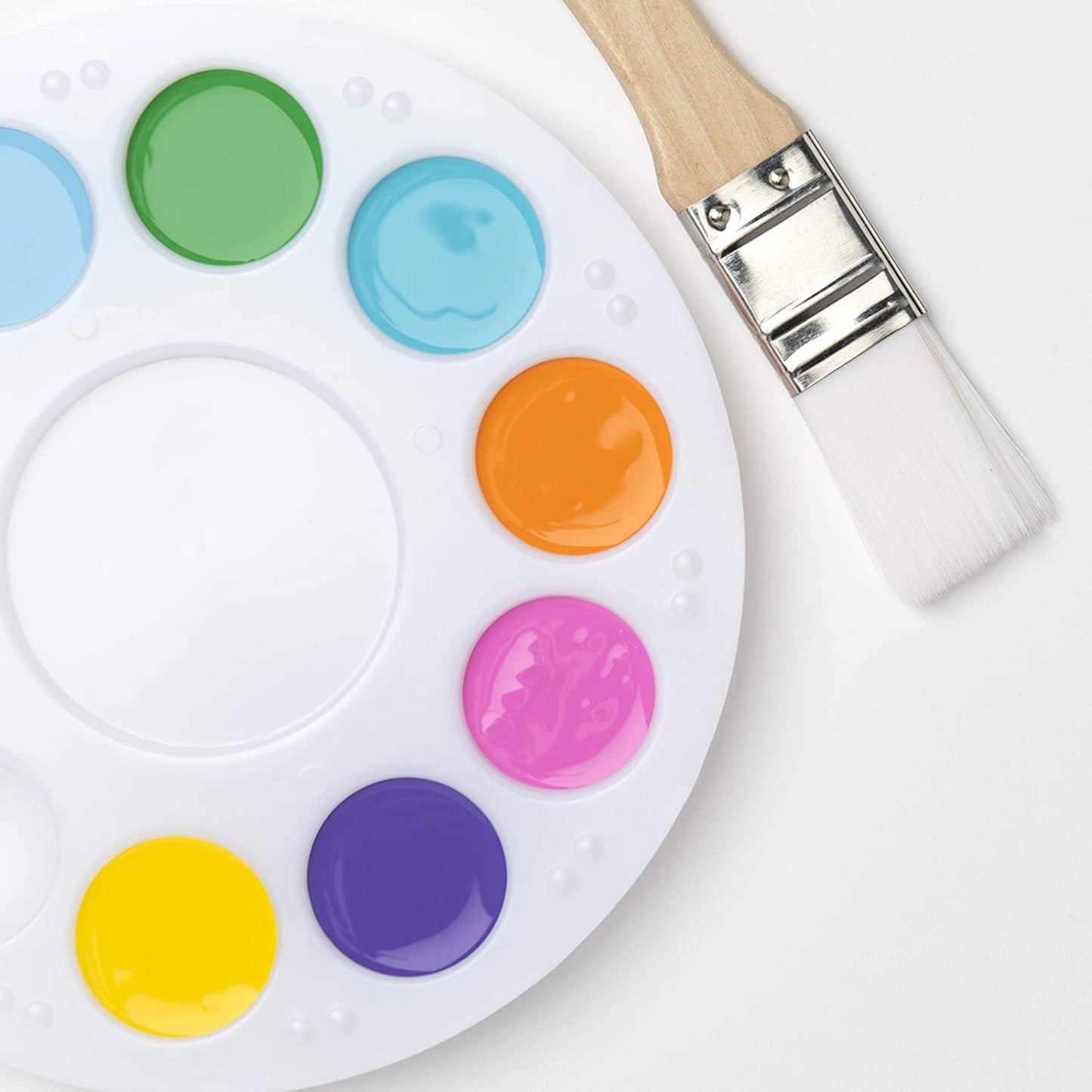 Apple Barrel PROMOABI Matte Finish Acrylic Craft Paint Set Designed, Assorted Colors, 16 Count ONLY