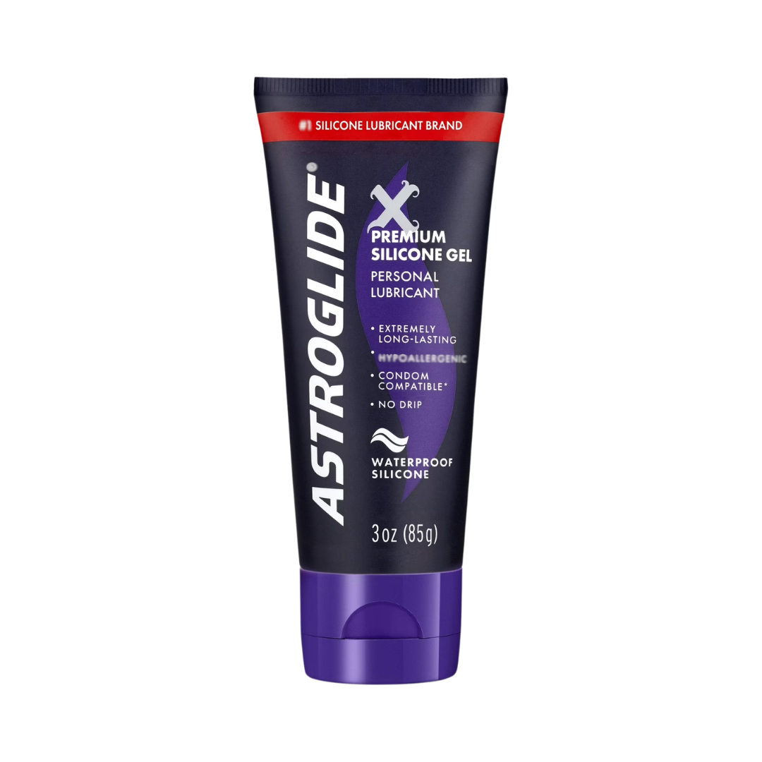 Astroglide Premium Silicone Gel Personal Lubricant, 3 oz / 85 g