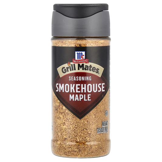 McCormick Grill Mates Smokehouse Maple Seasoning, 3.5 oz (99g)