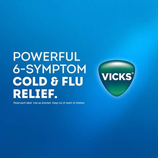 Vicks DayQuil & NyQuil Cough, Cold & Flu Relief 72 LiquiCaps (48 DayQuil, 24 NyQuil)