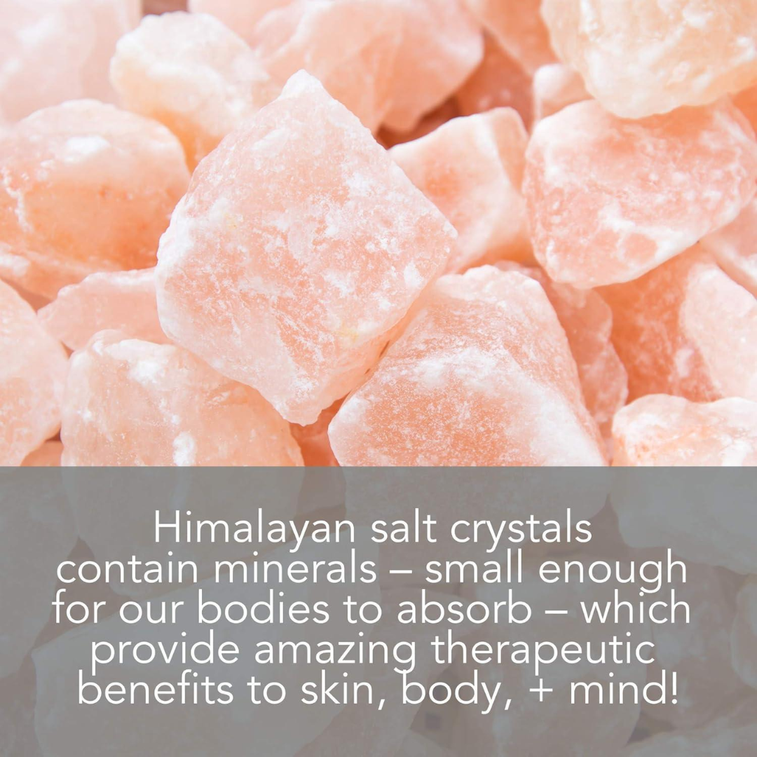 Pure Body Naturals Himalayan Pink Salt Scrub, 12 oz / 340 g