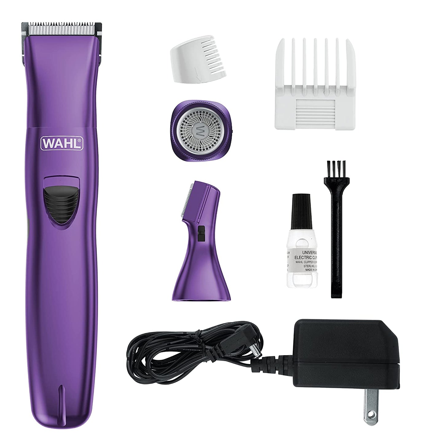 Wahl Pure Confidence Rechargeable Electric Trimmer Shaver & Detailer for Smooth Shaving 120 volts
