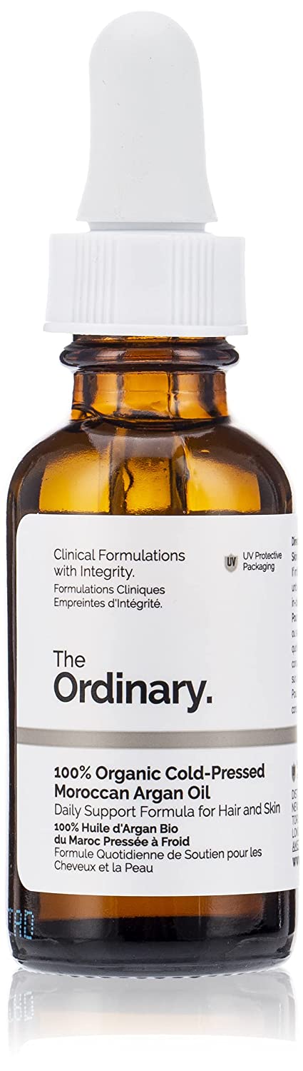 The Ordinary 100% Organic Cold-Pressed Moroccan Argan Oil, 1 fl.oz / 30ml