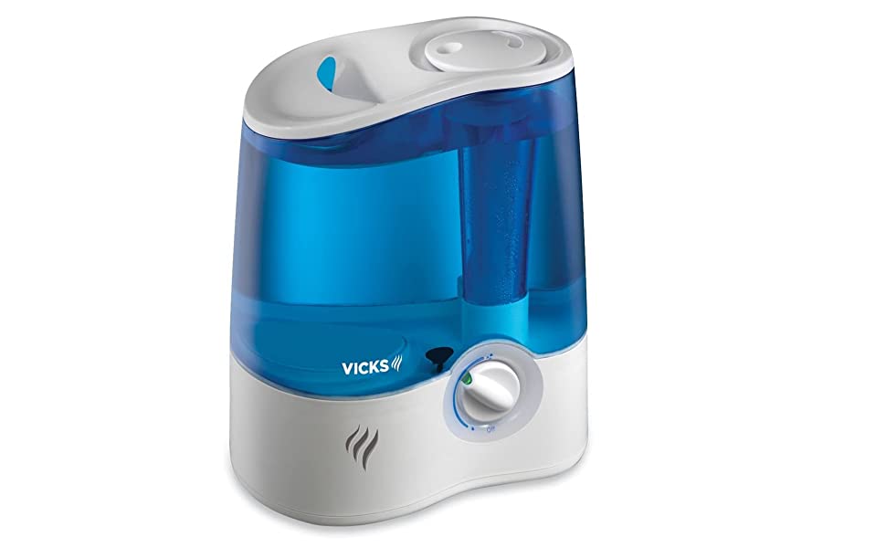 Vicks Ultra Quiet Cool Mist Humidifier for Medium/Large Room Size 1.2 Gallon (V5100NS)