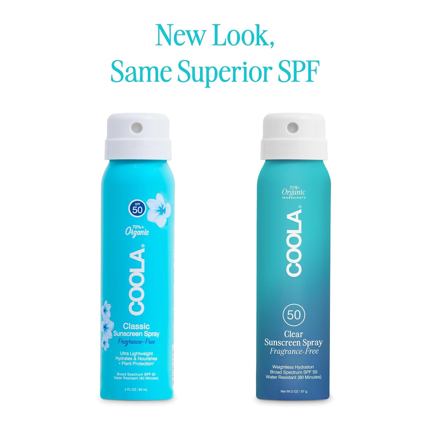 Coola Organic Classic Sunscreen Spray SPF 50 60ml