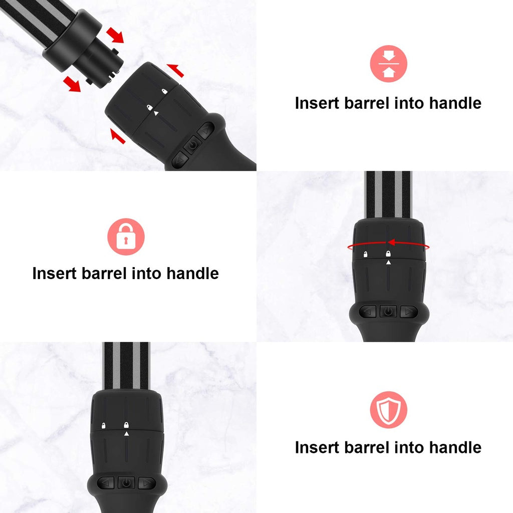 Parwin Pro Beauty 7-in-One Interchangeable Curling Iron 1 BOX