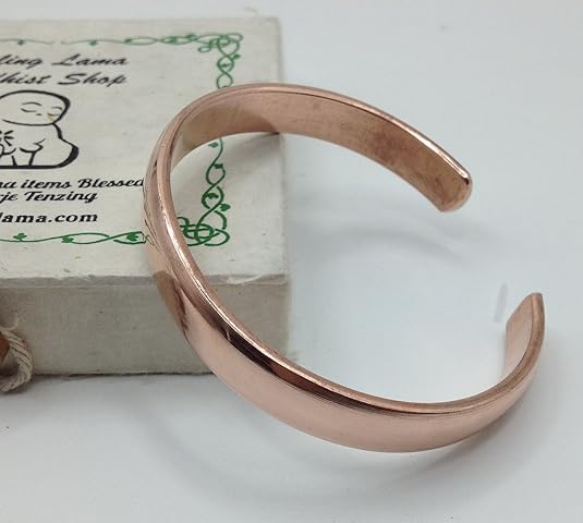 Healing Lama Hand Crafted Copper Bracelet