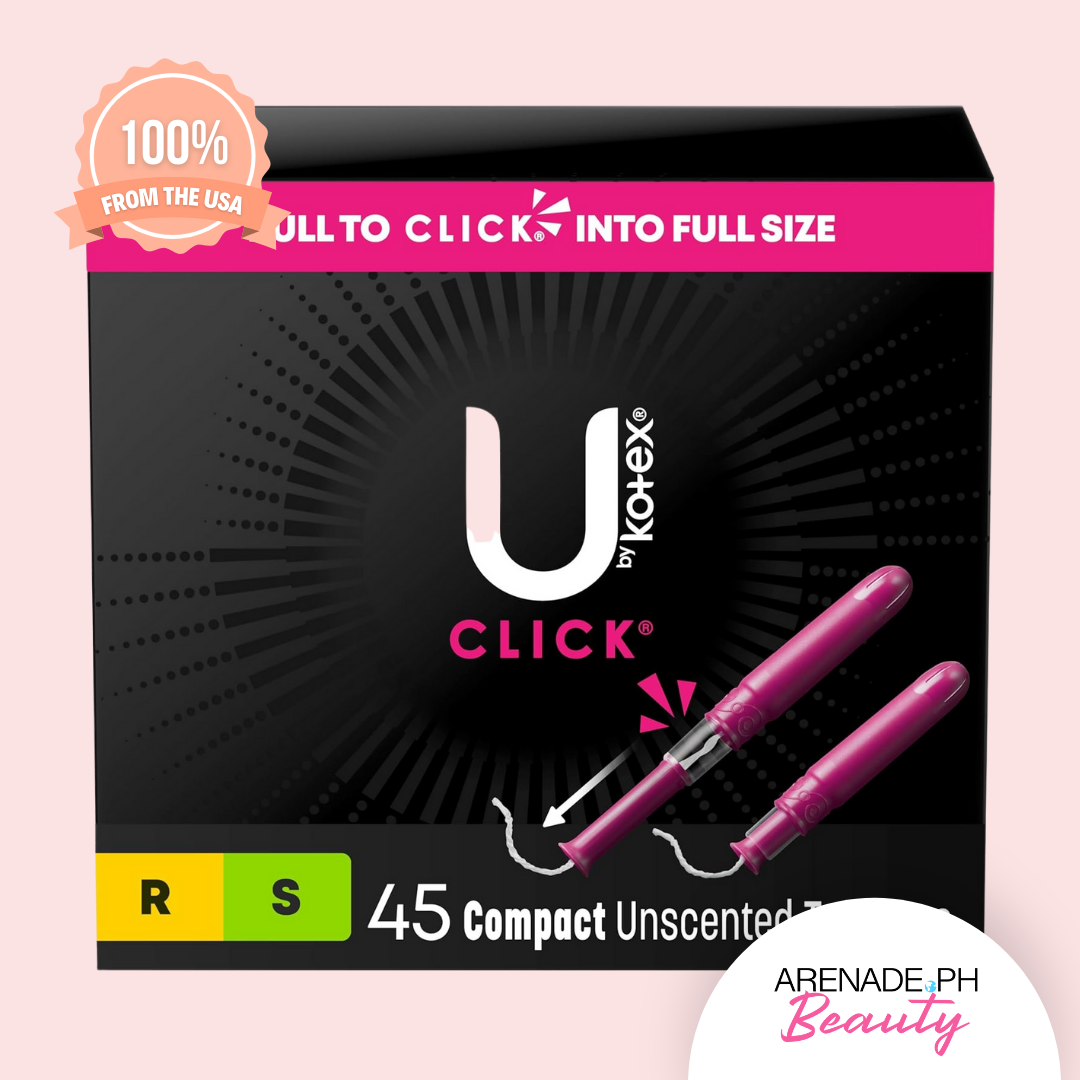 U by Kotex Compact Unscented Tampons, 45 Pieces