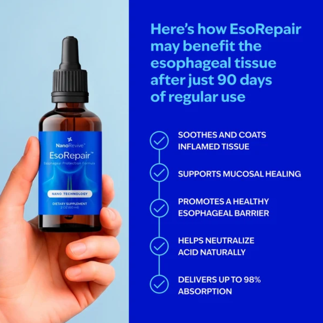 NanoRevive EsoRepair Dietary Supplement, 2 oz / 60 ml