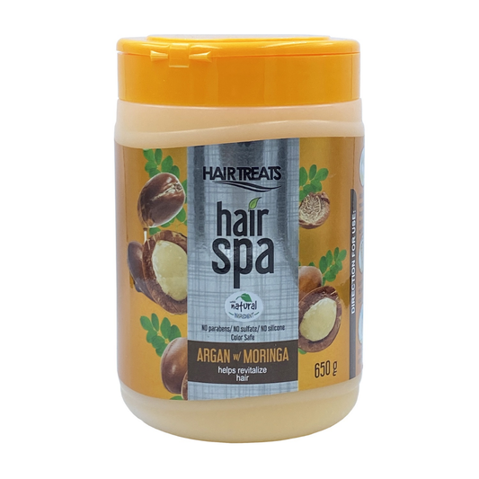 Hair Treats Hair Spa Argan w/ Moringa, 650 g