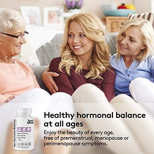Youth & Tonic Her Hormone Balance Supplement 60 Capsules