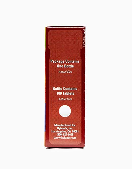 Hyland's Leg Cramps Tablets, Relax Calf & Foot Cramps, 100 tablets