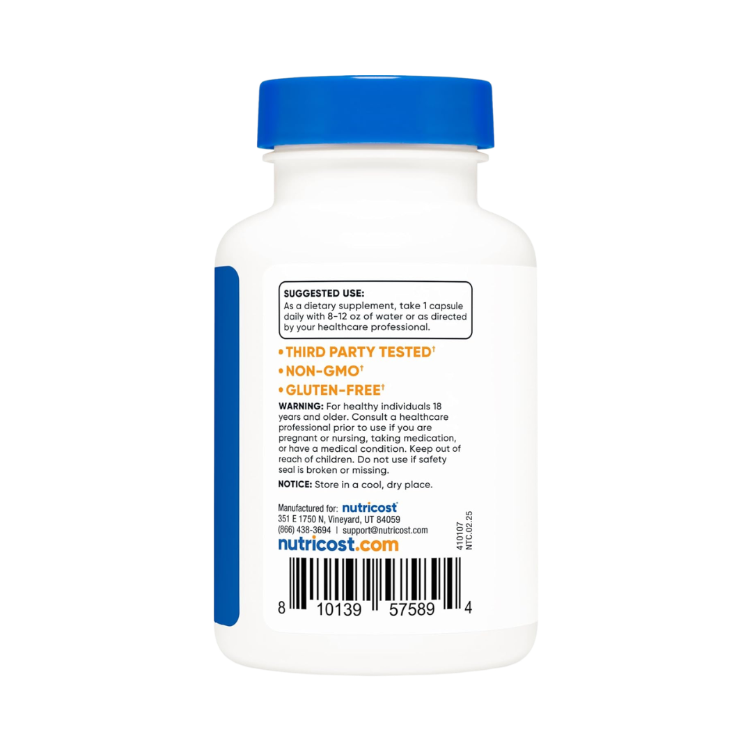 Nutricost NADH 20 mg, 120 Capsules