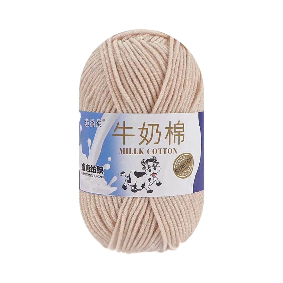 Millk Cotton Knitting Crochet DIY Craft Soft Yarn