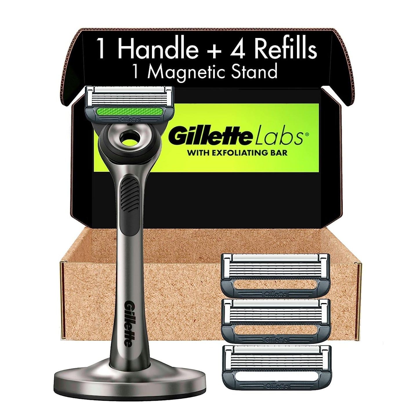 Gillette Labs With Exfoliating Bar And Razor