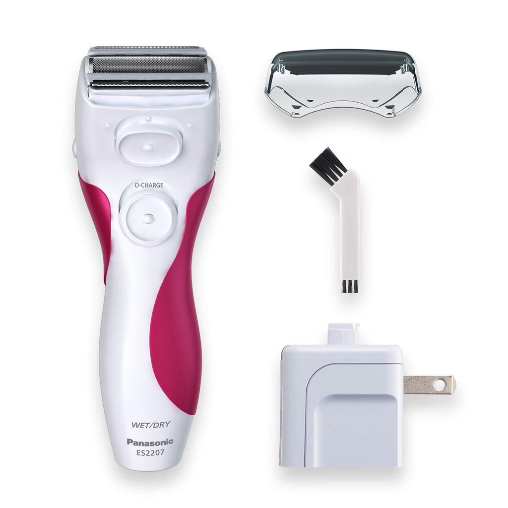 Panasonic Electric Shaver for Women, Cordless 3 Blade Razor, Wet Dry Operation,  - ES2207P