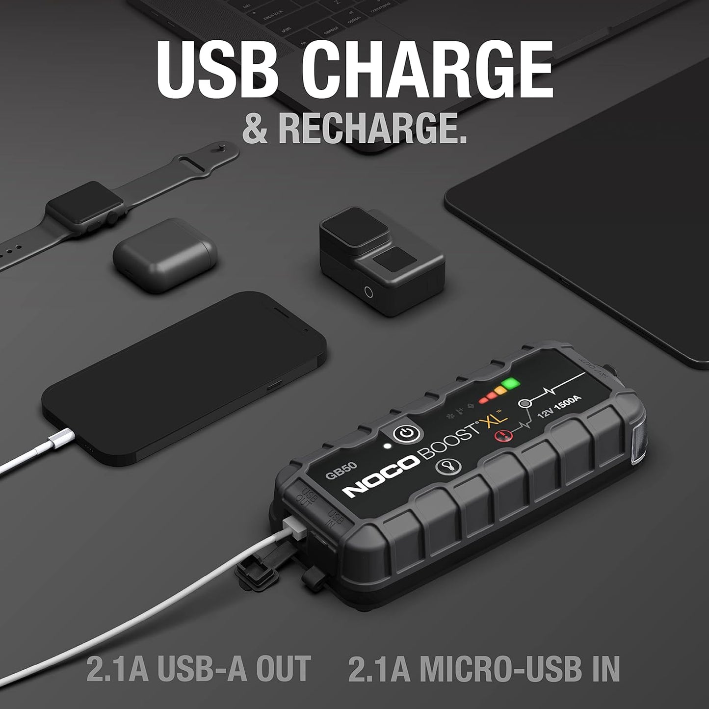 Noco Boost XL Ultrasafe Jump Starter 12V 1500A