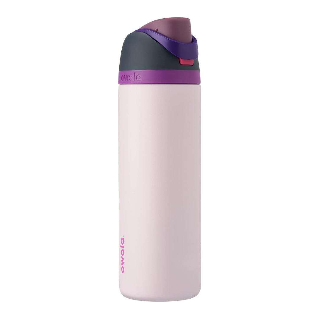 Owala FreeSip Insulated Stainless Steel Water Bottle with Straw, 24 oz