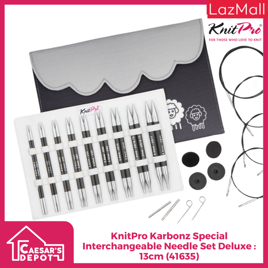 KnitPro Karbonz Special Interchangeable Needle Set Deluxe