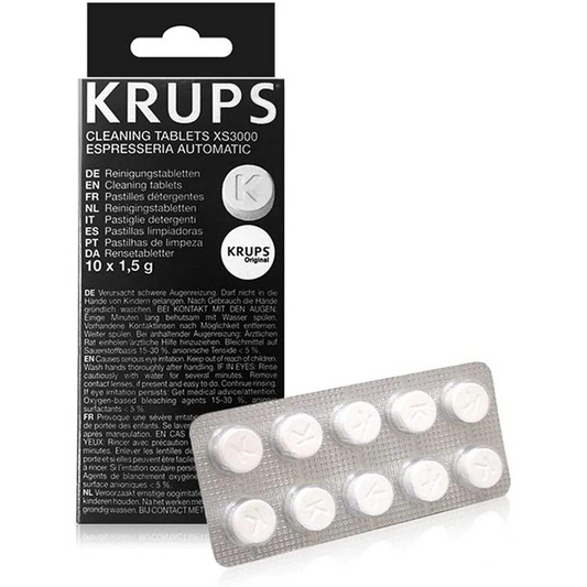 Krups Cleaning Tablets Espresseria Automatic XS3000 - 10 Tablets