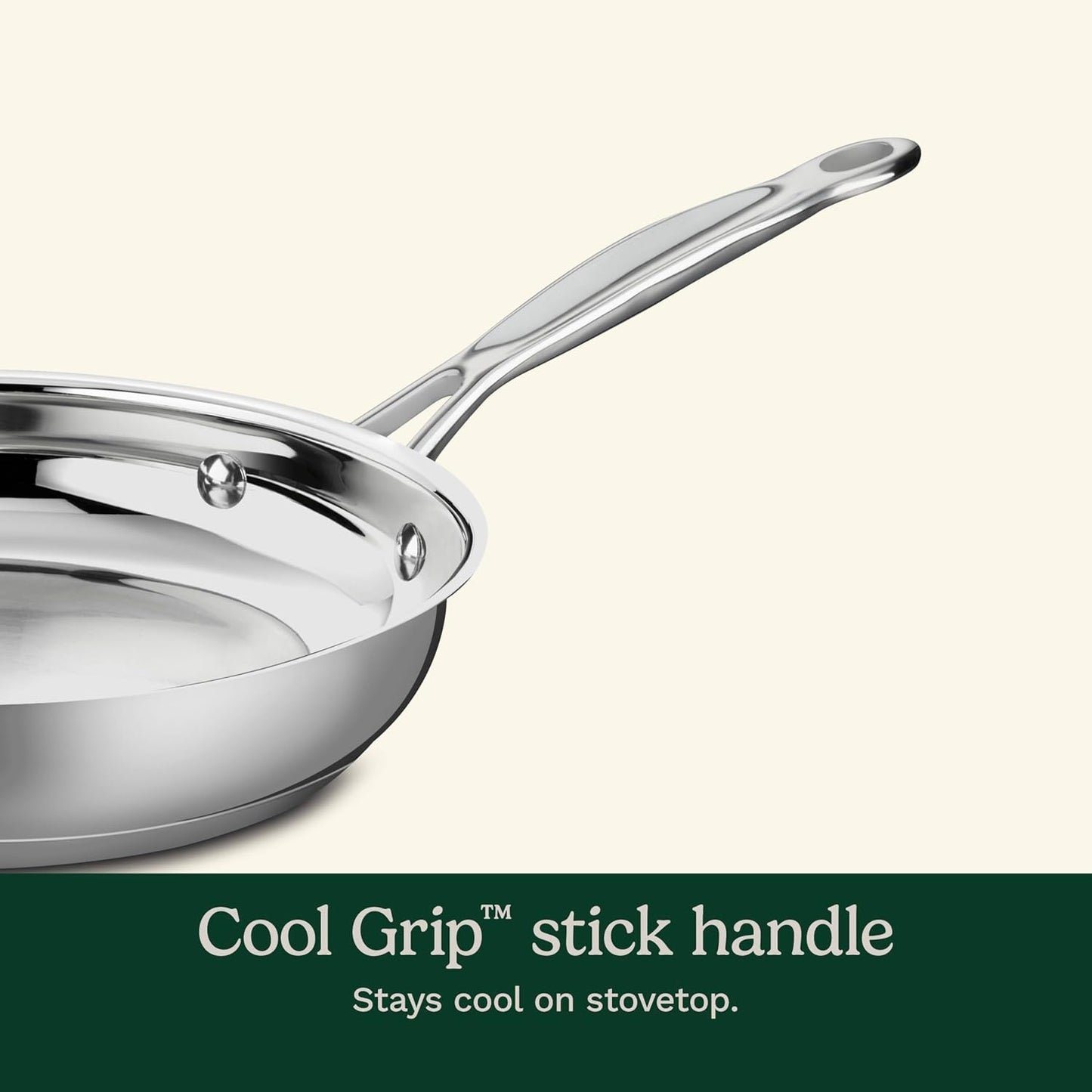 Cuisinart Chef's Classic Stainless Steel Cookware Skillet