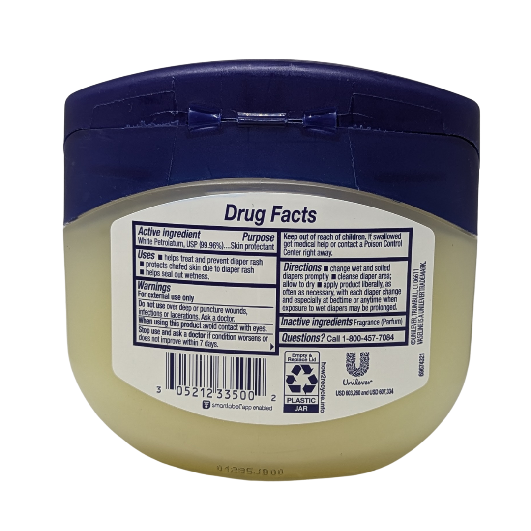 Vaseline Baby Healing Jelly White Petrolatum, 368 g / 13 oz