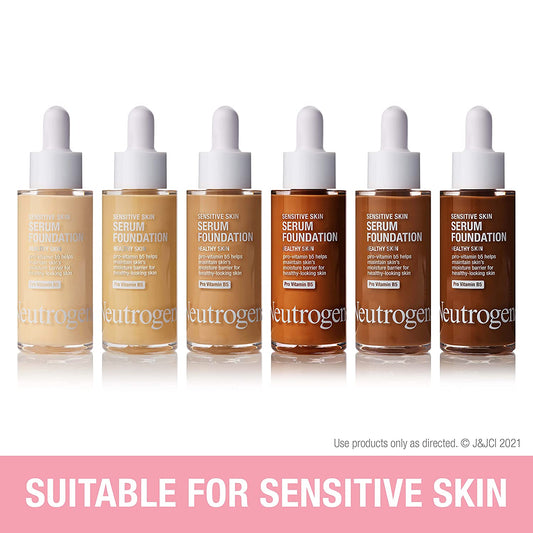Neutrogena Sensitive Skin Serum Foundation With Pro-Vitamin B5 01 - 28g / 1.0 oz