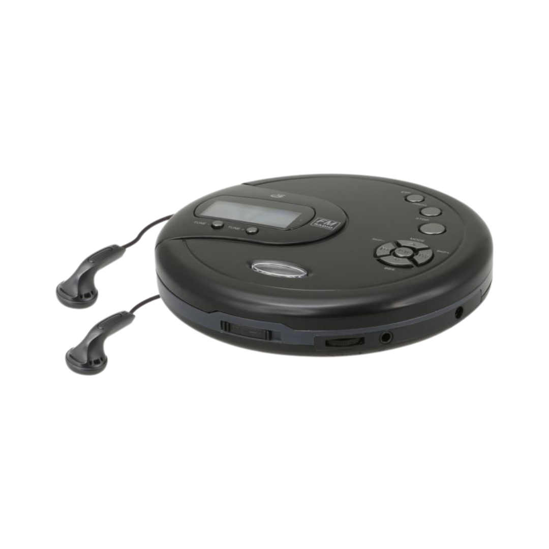 GPX CD Player with FM Radio PC332B (NO LED DISPLAY)