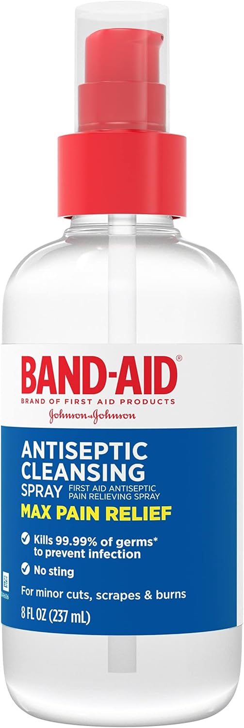 Band-Aid Antiseptic Cleansing Spray 8oz (237ml)