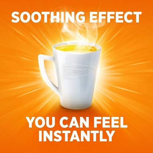 Theraflu Multi-Symptom Severe Cold & Cough Relief Daytime & Nighttime Powder Tea Infusions, Honey Lemon Flavor, 12 Total Packets