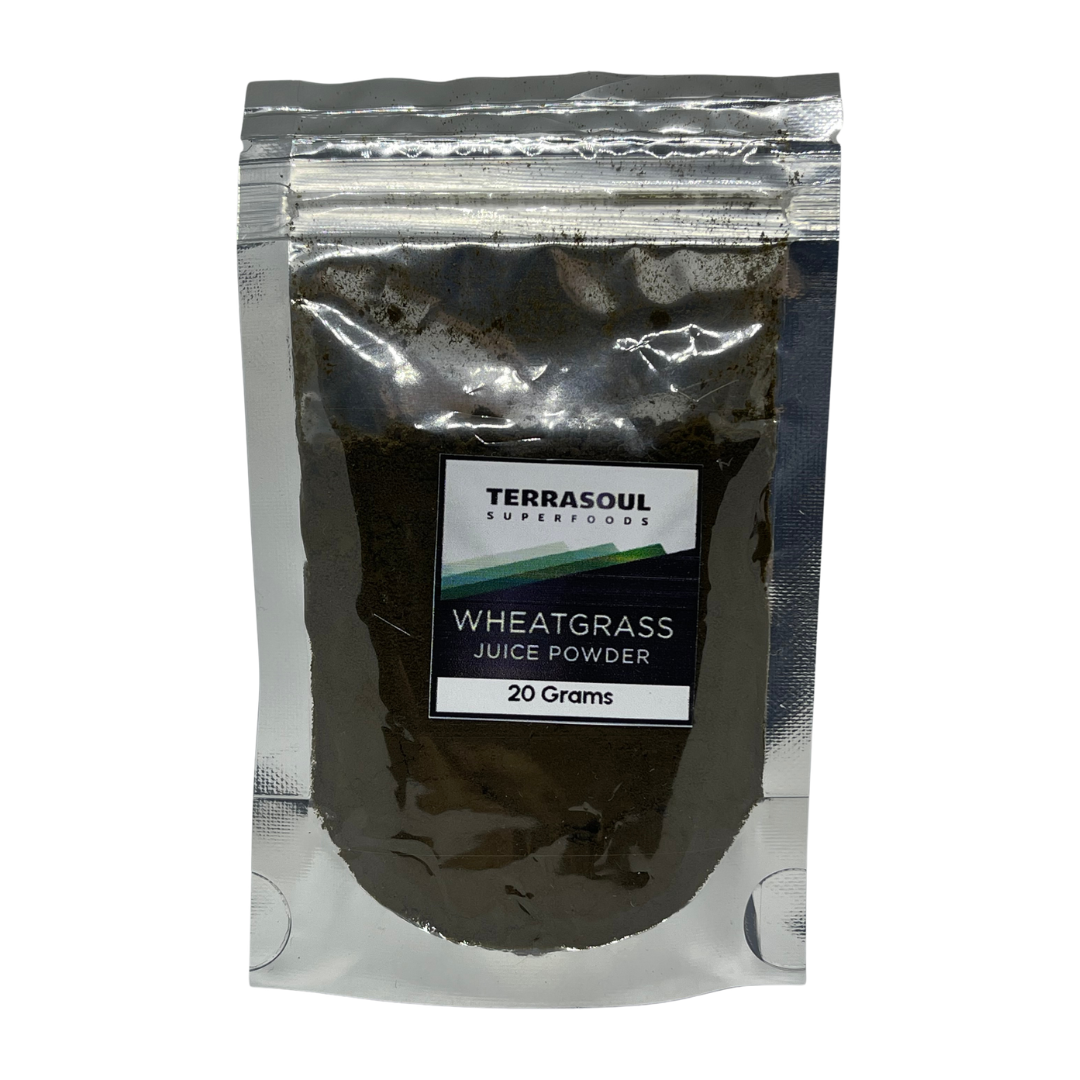 Trial Size Terrasoul Superfoods Wheatgrass Juice Powder, 20 g