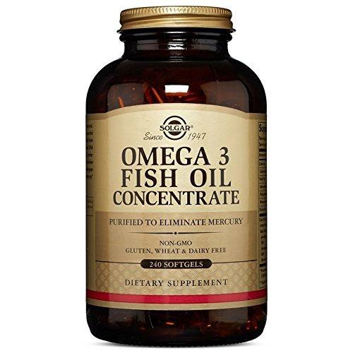 Solgar – Omega-3 Fish Oil Concentrate, 240 Softgels