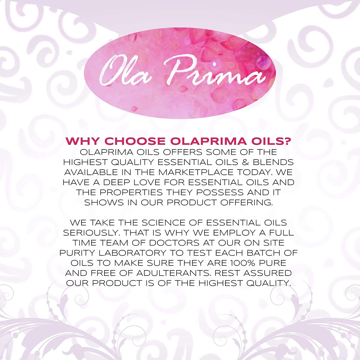 Ola Prima Premium Quality Essential Oil, Therapeutic Grade Bergamot Oil, 4 fl.oz / 118ml