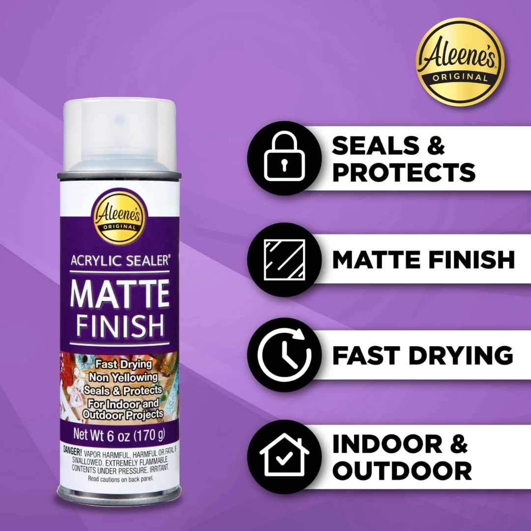 Aleene's Matte Acrylic Sealer, 6 oz / 170 g