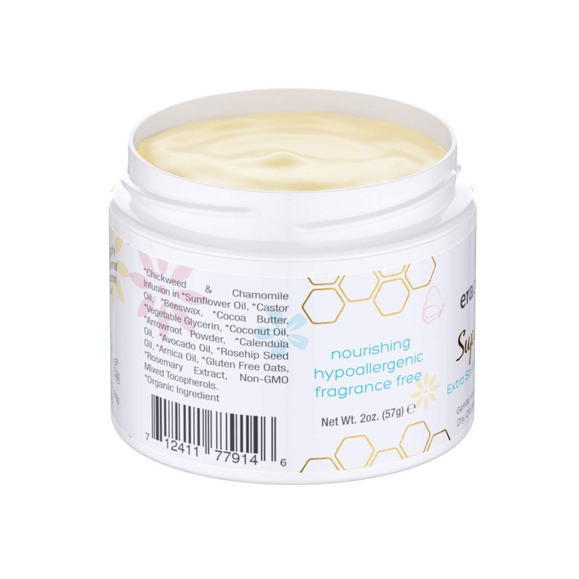 Era Organics Superbalm Extra Soothing & Moisturizing For Dry Cracked Sensitive Skin 2 Oz (57g)
