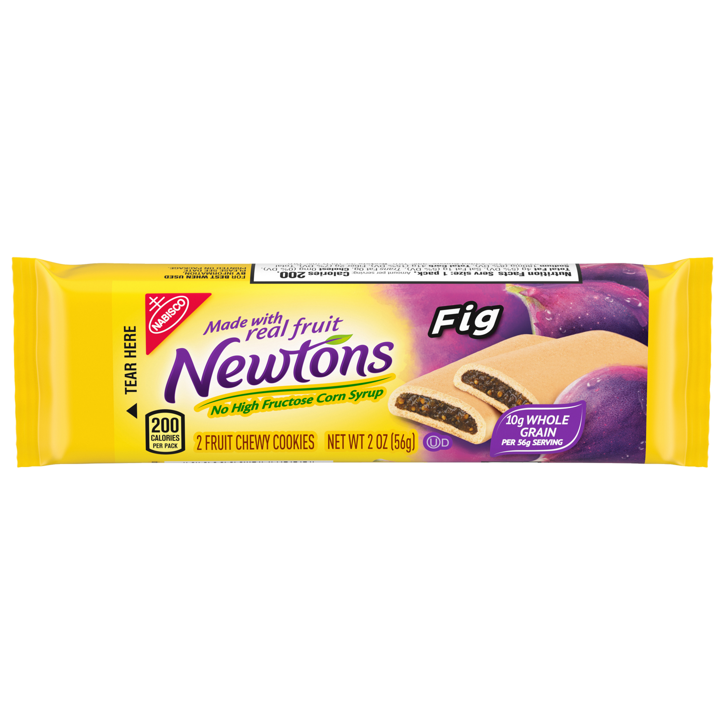 Newtons Soft & Fruit Chewy Fig Cookies Made with Real Fruit NO BOX