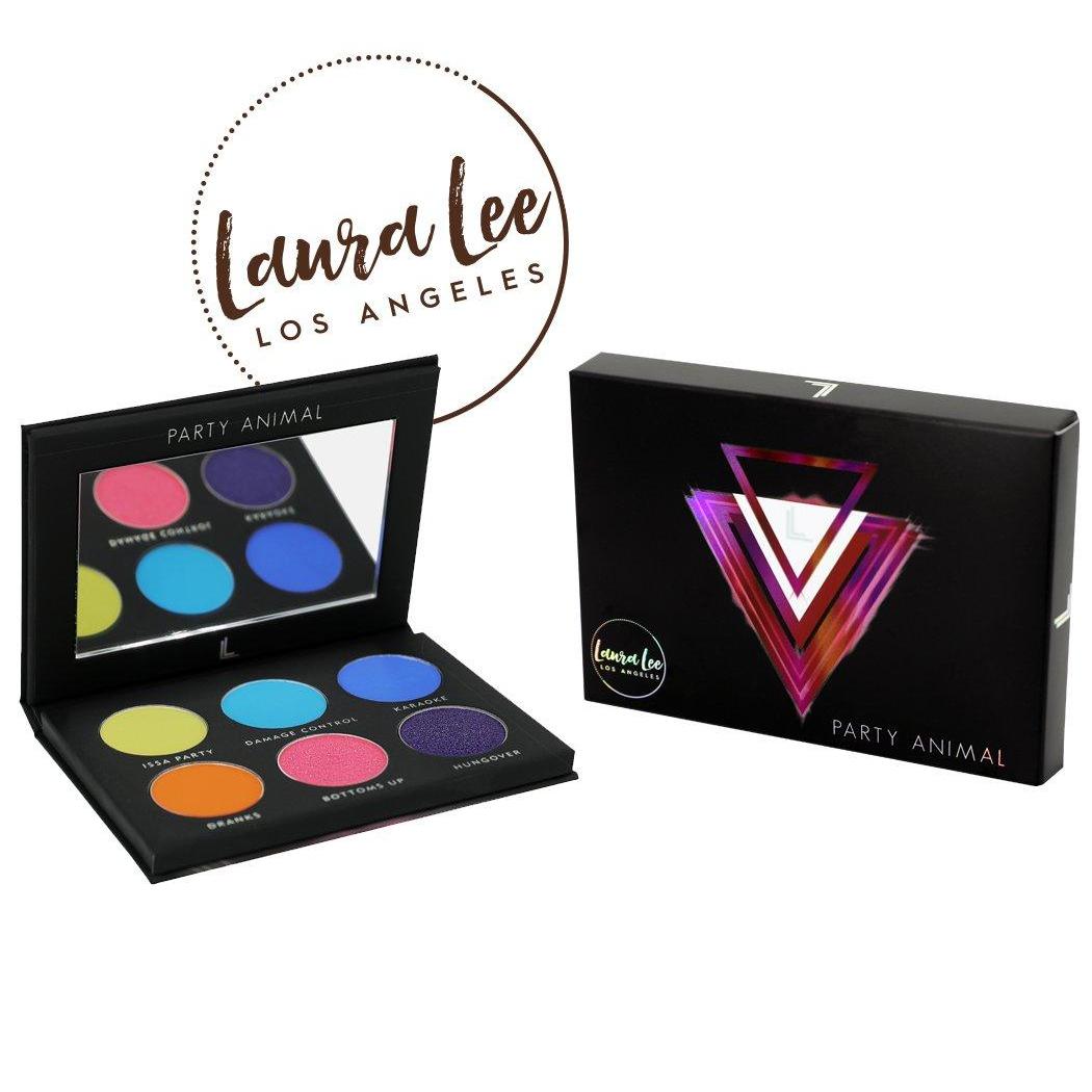 Laura Lee Los Angeles Party Animal Pressed Pigment Palette