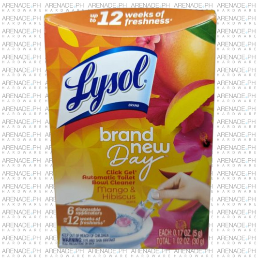 Lysol Click Gel Automatic Toilet Bowl Cleaner 6 applicators 30g
