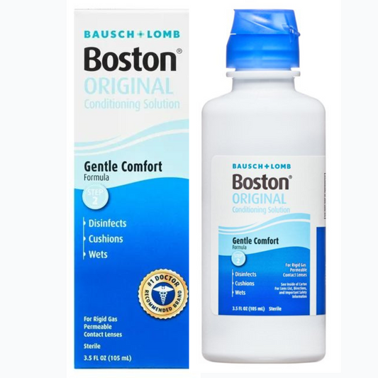 Bausch & Lomb Boston Original Conditioning Solution Gentle Comfort Formula 3.5 fl oz (105 mL)