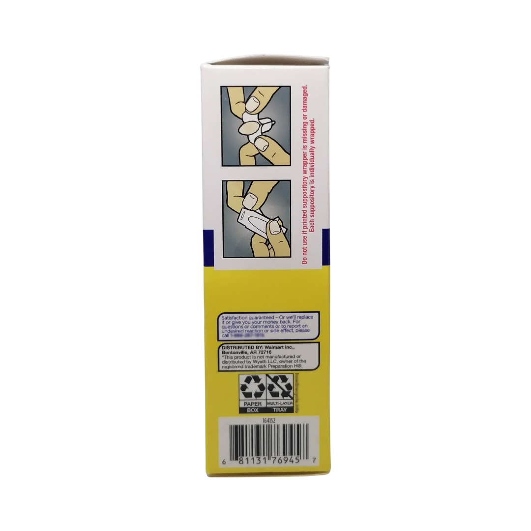 Equate Suppositories, 24 Count