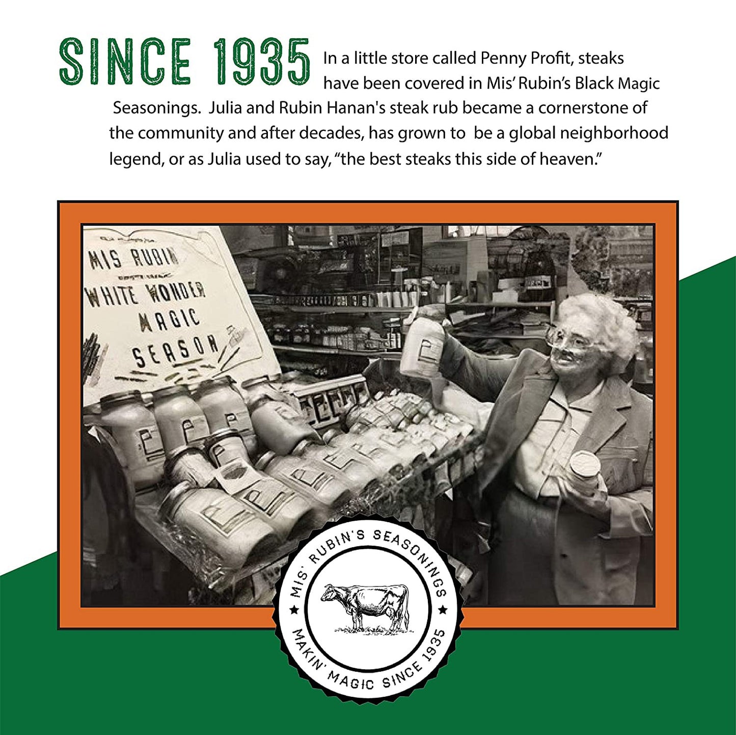 Charcoal Seasoning Dry BBQ Rub, 5 oz Black Magic Charcoal Grill Seasoning